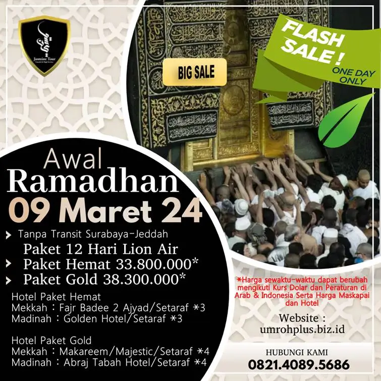 Biaya Umroh Ramadhan Ngawi Awal Ramadhan Berangkat Dari Surabaya